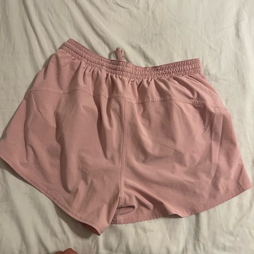 Lulu Lemon Track That Mid-Rise Lined Shorts- 5 inch